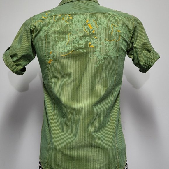 Men's Short Sleeved Collared Shirt - Picture 2 of 8